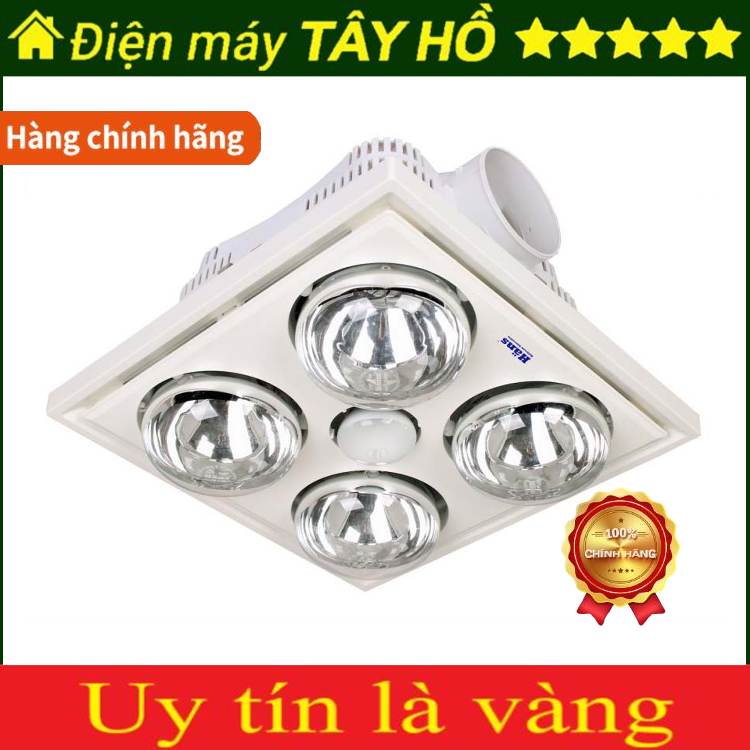 [GIẢM 30%] [CHÍNH HÃNG] Đèn sưởi âm trần 4 bóng Hans H4B / Kottman K3B