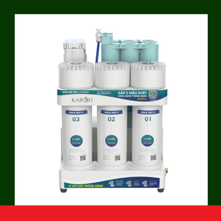 [HÀNG CHÍNH HÃNG] Máy lọc nước RO Karofi KAQ-U95 Pro