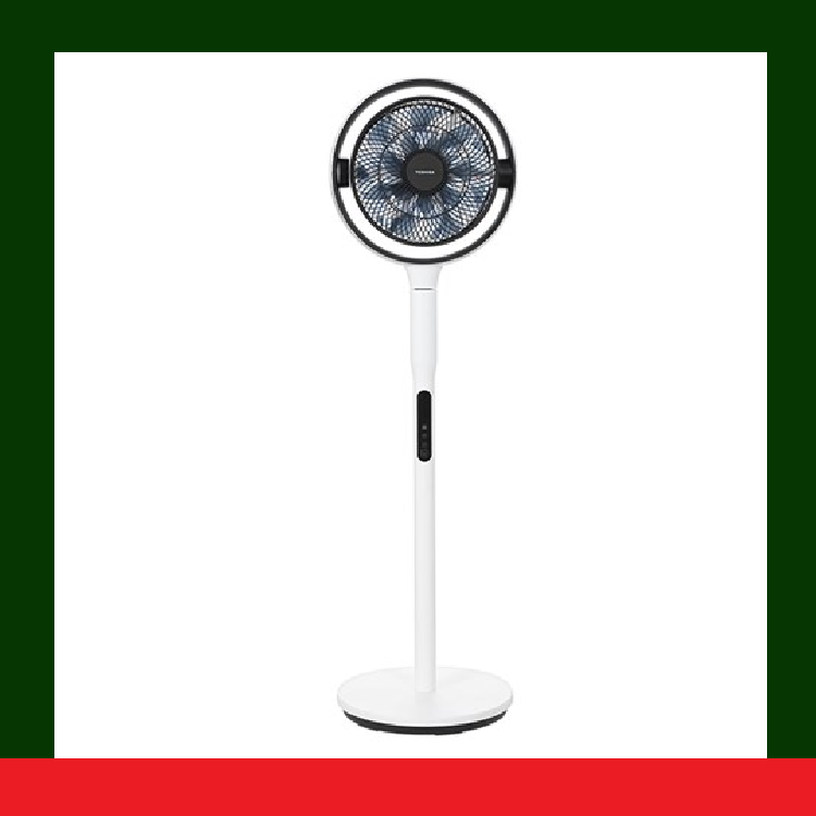 [HÀNG CHÍNH HÃNG] Quạt cây Toshiba trước 7 cánh - sau 9 cánh F-DSC80XVN(W) 25W