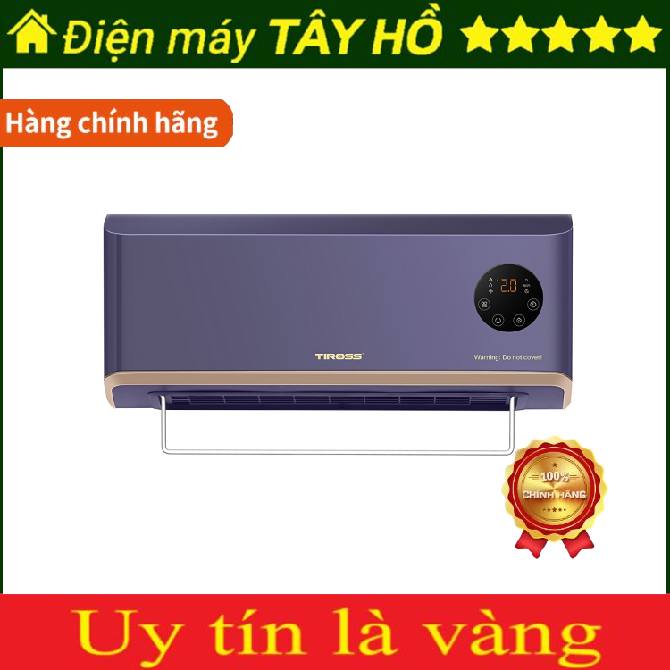 [HÀNG CHÍNH HÃNG] Sưởi nhà tắm treo tường PTC Tiross TS9294