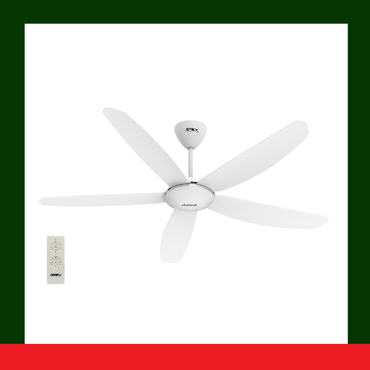 [HÀNG CHÍNH HÃNG] QUẠT TRẦN 5 CÁNH SUNHOUSE APEX APF7666W
