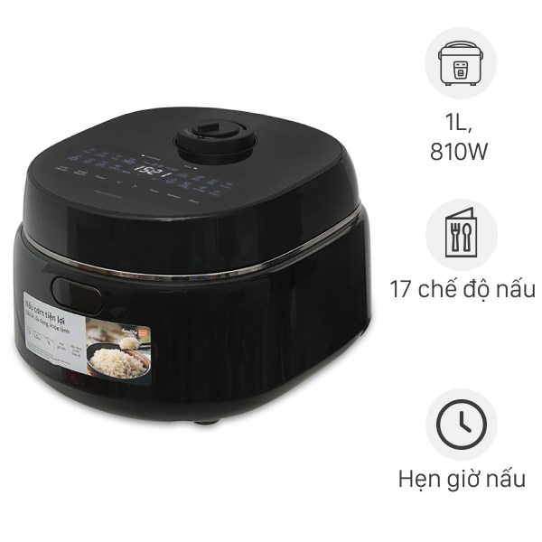 Nồi cơm điện tử Panasonic 1L SR-DM104KRA