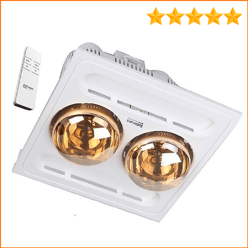 [GIẢM 30%] [CHÍNH HÃNG] KOTTMANN K1A / Đèn sưởi âm trần 2 bóng KOTTMANN K9R - Hàng chính hãng