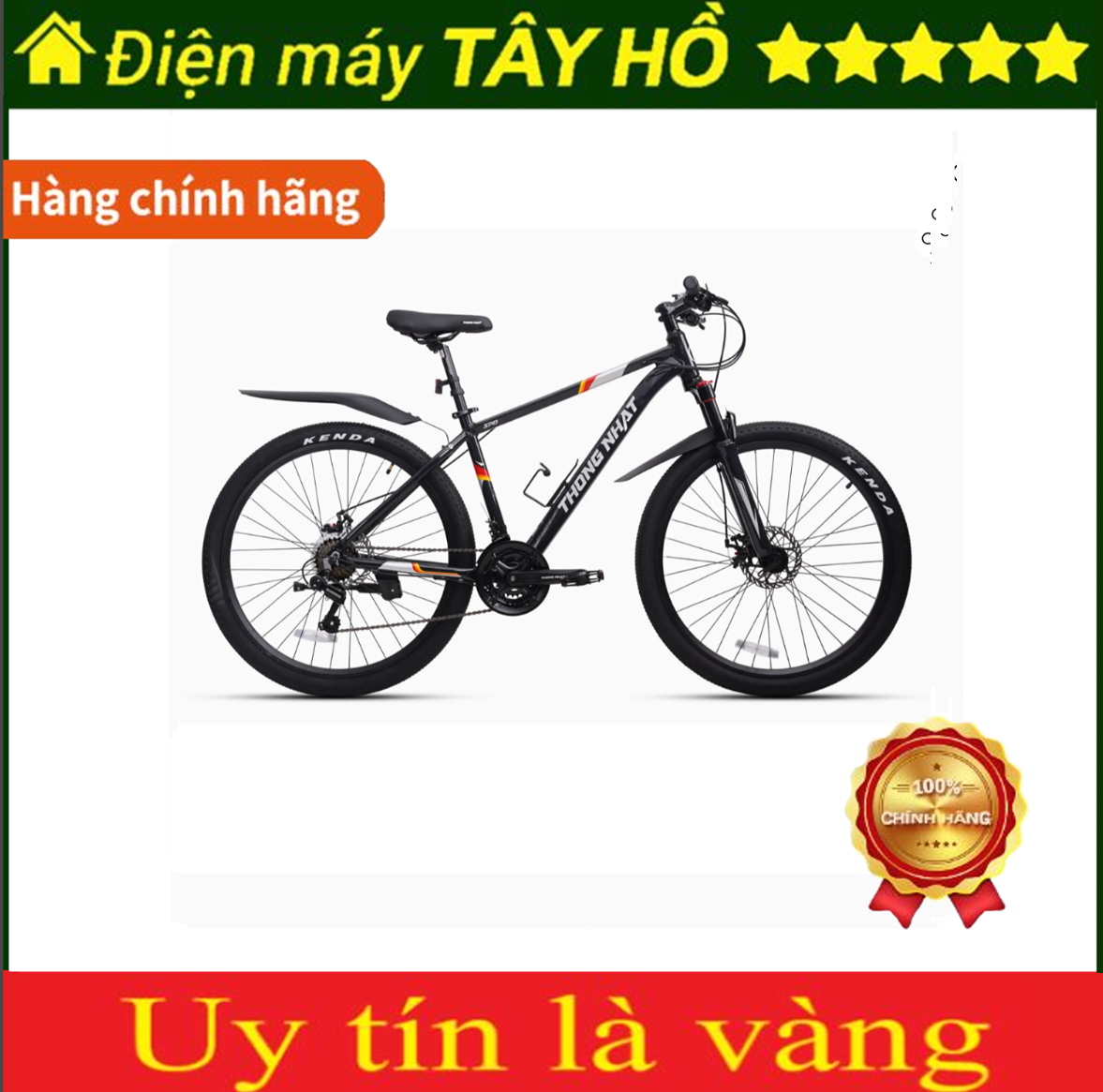 [HÀNG CHÍNH HÃNG] Xe đạp Thống Nhất MTB SPD 27.5 15 V5 và MTB SPD 27.5 17 V5