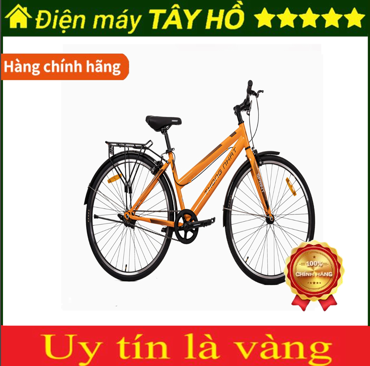 [HÀNG CHÍNH HÃNG] Xe đạp Thống Nhất GN 06-24 2.0