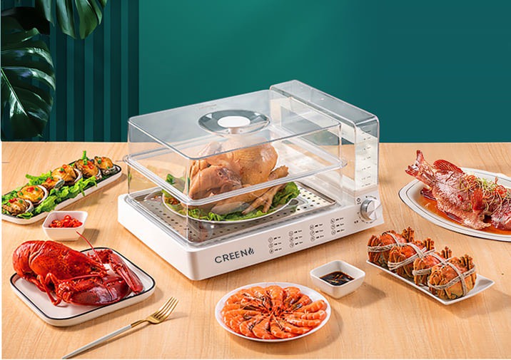 NỒI HẤP ĐIỆN CREEN CR-135CF