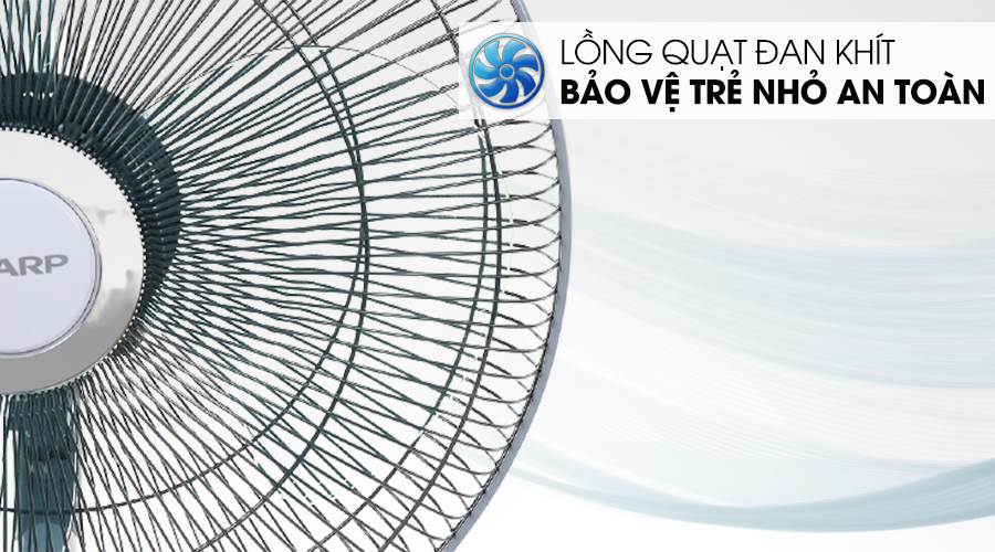 [Hàng chính hãng] Quạt lửng Sharp PJ-L40RV xuất xứ Malaysia
