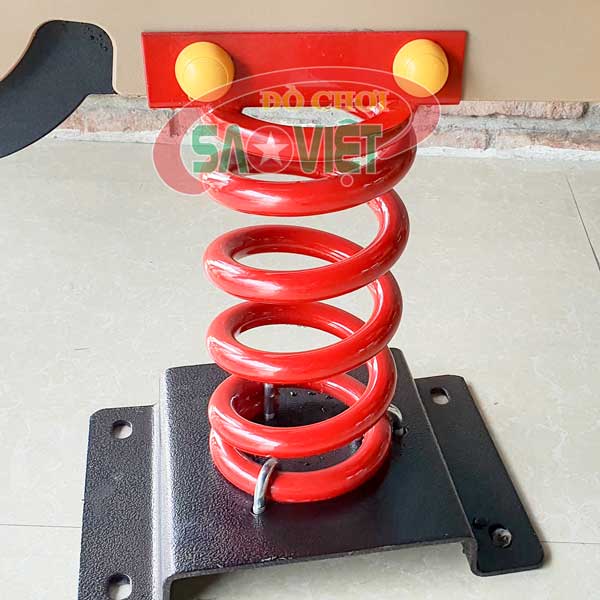 [HÀNG CHÍNH HÃNG] Thú nhún lò xo motor bằng nhựa PE cho bé S12N65