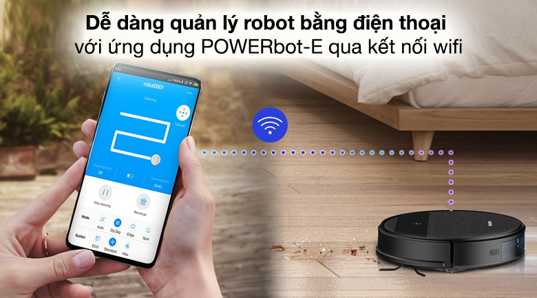 [HÀNG CHÍNH HÃNG] Robot hút bụi lau nhà Samsung VR05R5050WK/SV