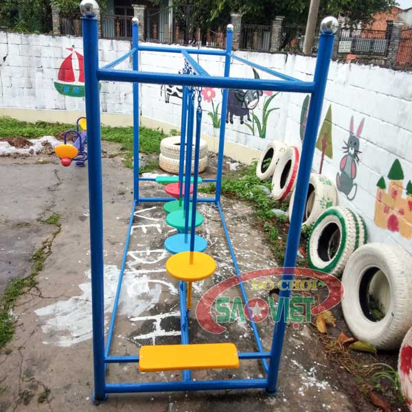 [HÀNG CHÍNH HÃNG] Cầu thăng bằng dao động xoay cho bé mầm non S11V01A