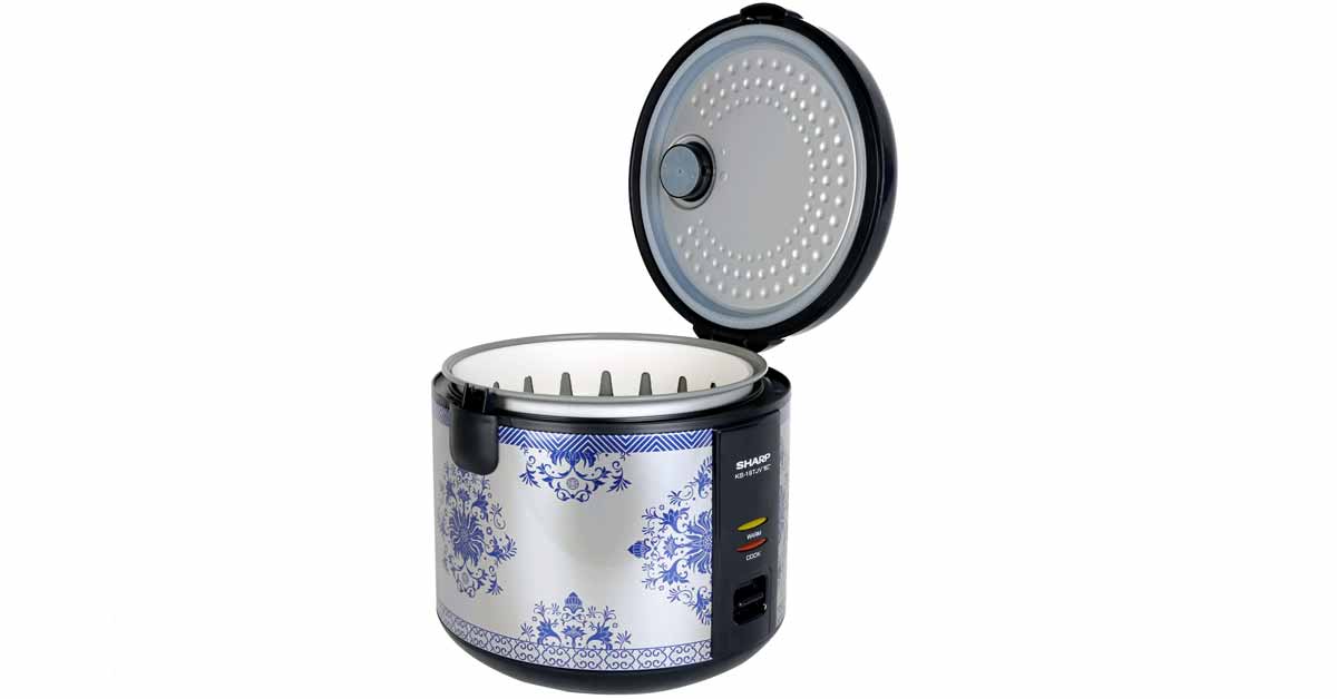 [HÀNG CHÍNH HÃNG] Nồi cơm điện nắp gài Sharp KS-19TJV