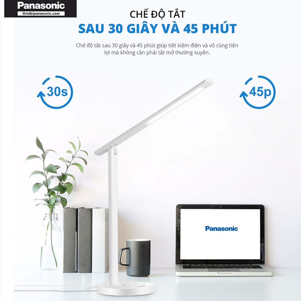 [HÀNG CHÍNH HÃNG] Đèn bàn học led cảm ứng 7.5W HHLT042119 Panasonic