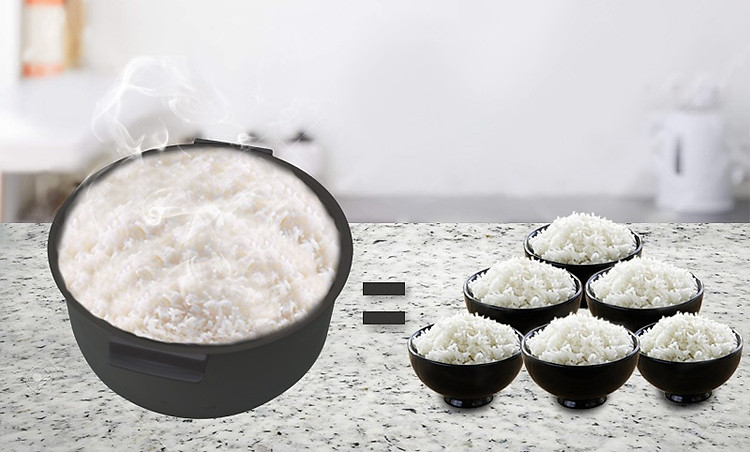 [HÀNG CHÍNH HÃNG] Nồi cơm điện Toshiba 1.8 lít RC-18NTFV (W) = RC-18NMF xuất xứ Thái Lan