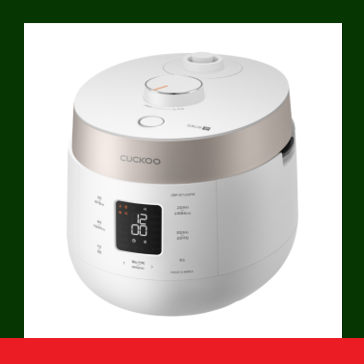 [HÀNG CHÍNH HÃNG] Nồi cơm điện tử áp suất Cuckoo CRP-ST1010FW 1,8 lít