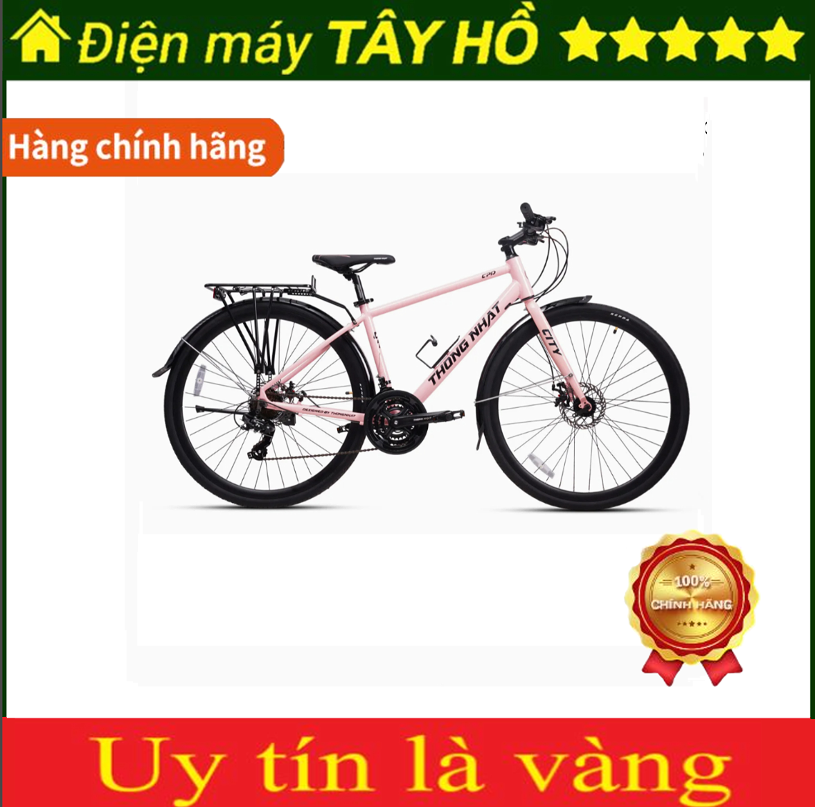 [HÀNG CHÍNH HÃNG] Xe đạp Thống Nhất CPD 700C