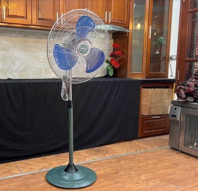 [HÀNG CHÍNH HÃNG] Quạt Cây Công Nghiệp Komasu KM500SIN mạ trắng