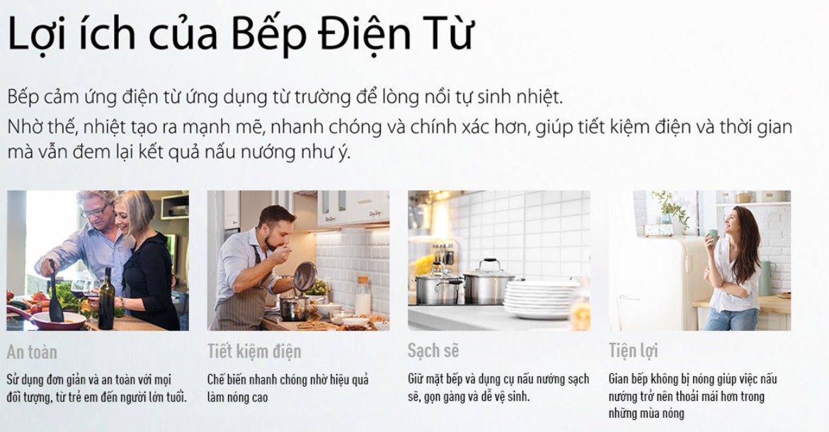 [CHÍNH HÃNG] Bếp từ đôi Panasonic inverter KY-C227E công suất 6.400w - Xuất xứ Nhật Bản