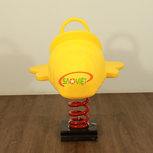 [HÀNG CHÍNH HÃNG] Thú nhún lò xo trẻ em con Ong S12N21