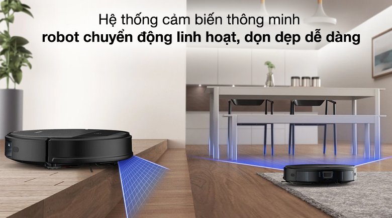 [HÀNG CHÍNH HÃNG] Robot hút bụi lau nhà Samsung VR05R5050WK/SV