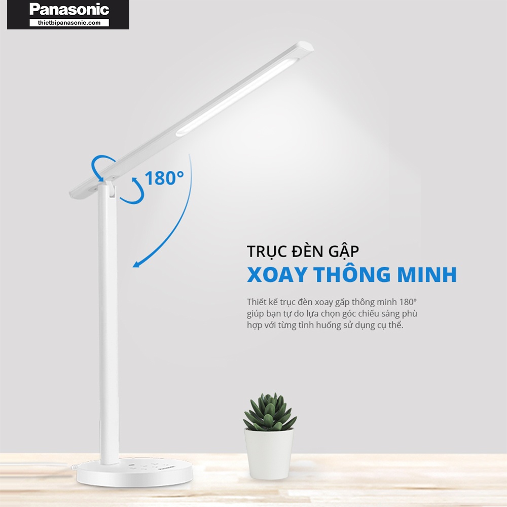 [HÀNG CHÍNH HÃNG] Đèn bàn học led cảm ứng 7.5W HHLT042119 Panasonic