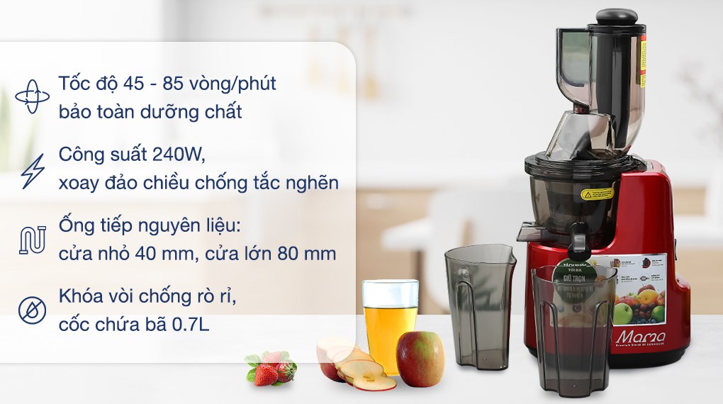 [HÀNG CÍNH HÃNG] Máy ép chậm Sunhouse Mama SHD5505