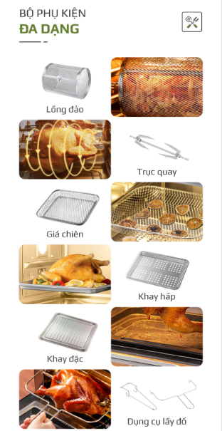 [GIẢM 30%] [HÀNG CHÍNH HÃNG] Nồi Chiên Hấp Đa Năng OLIVO SF16 PRO mẫu mới nhất