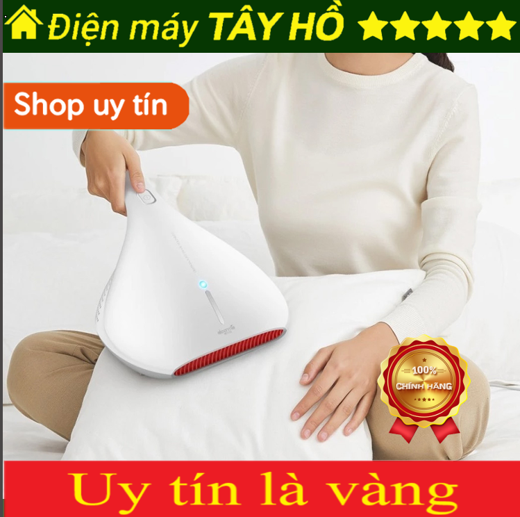 [HÀNG CHÍNH HÃNG] Máy hút bụi diệt khuẩn UV đệm giường, chăn nệm, Sofa Deerma CM800