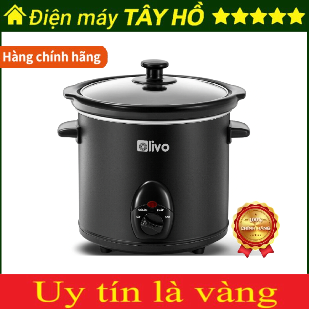 [HÀNG CHÍNH HÃNG] Nồi nấu chậm Olivo SC30