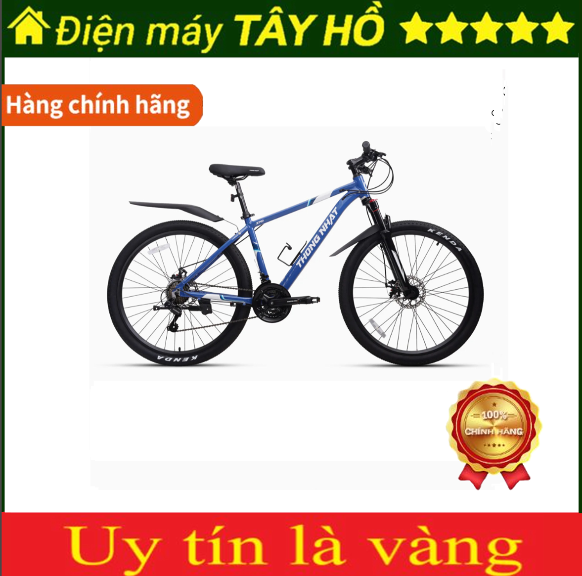 [HÀNG CHÍNH HÃNG] Xe đạp Thống Nhất MTB SPD 27.5 15 V5 và MTB SPD 27.5 17 V5