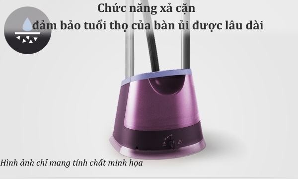 [GIẢM 30%] [HÀNG CHÍNH HÃNG] Bàn ủi hơi nước đứng Philips STE3160/30 công suất 2000W