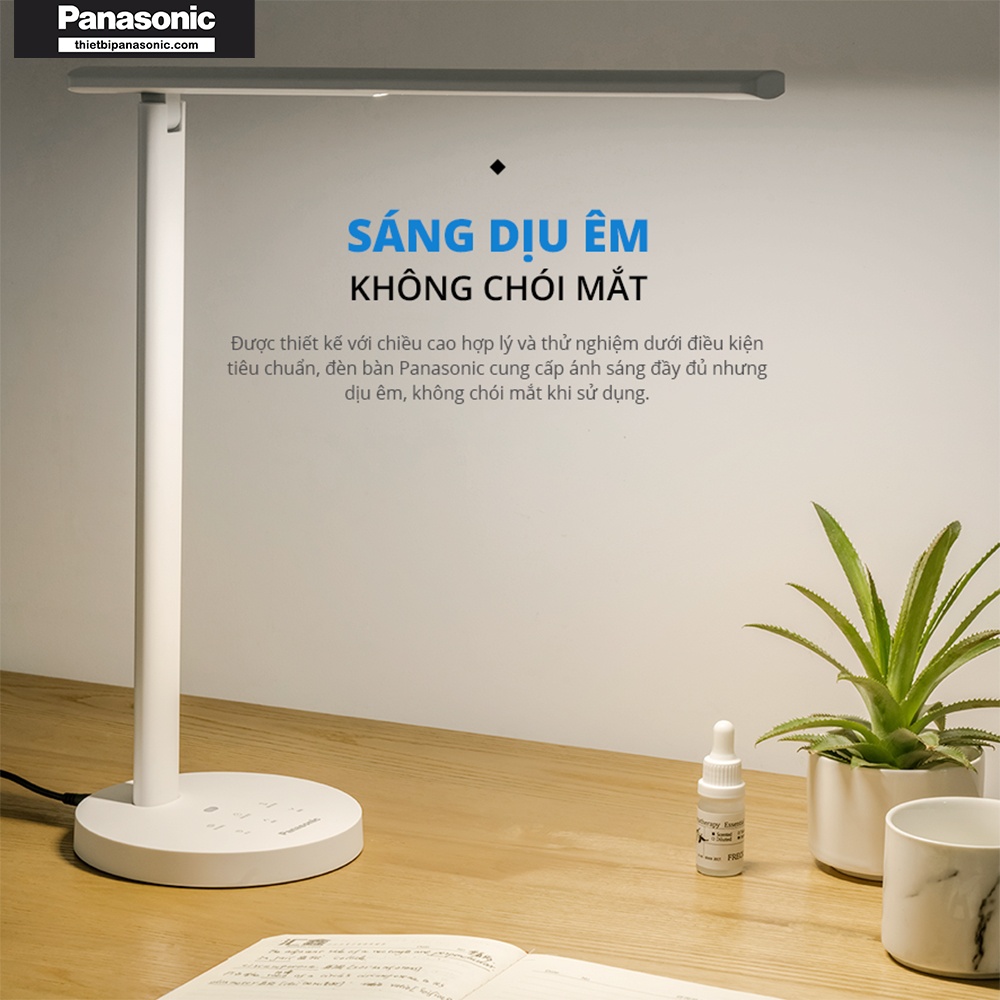 [HÀNG CHÍNH HÃNG] Đèn bàn học led cảm ứng 7.5W HHLT042119 Panasonic