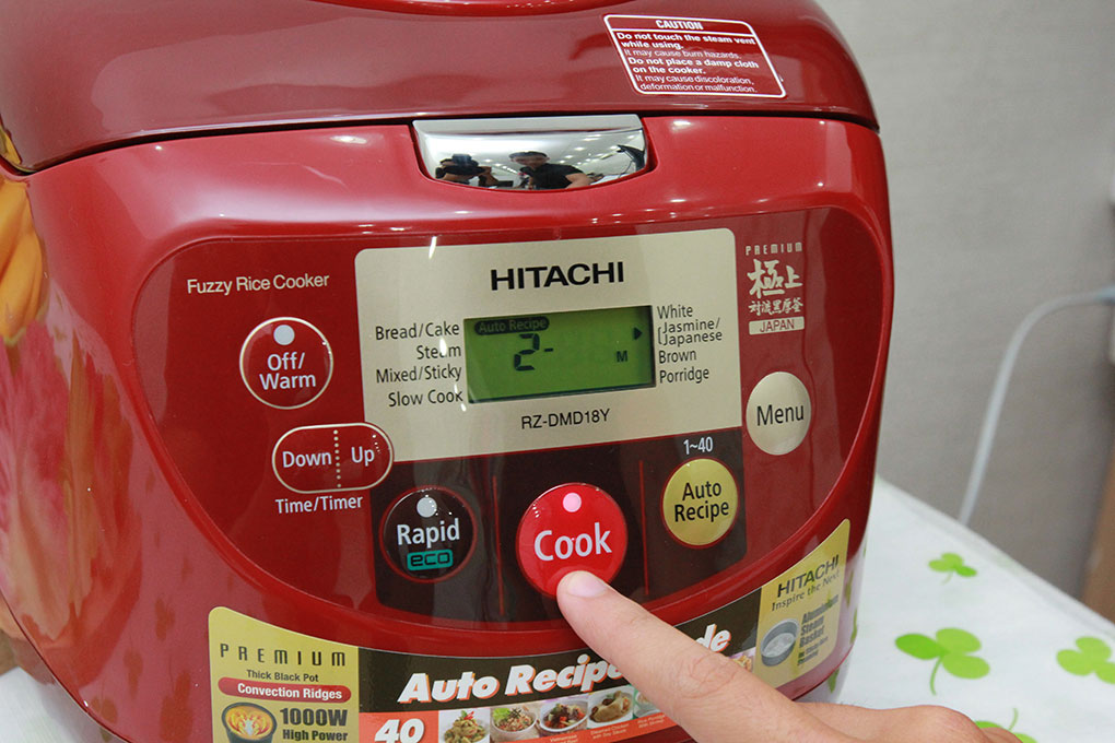 Nồi cơm điện Hitachi 1.8 lít DMD18Y -Hàng chính hãng