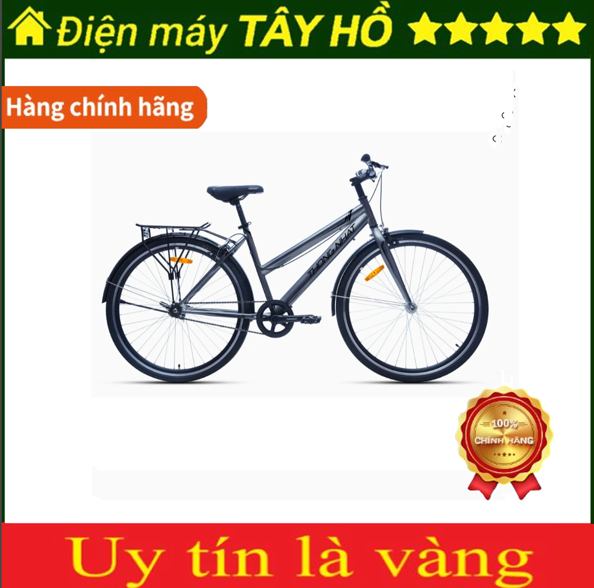[HÀNG CHÍNH HÃNG] Xe đạp Thống Nhất GN 2.0 700C
