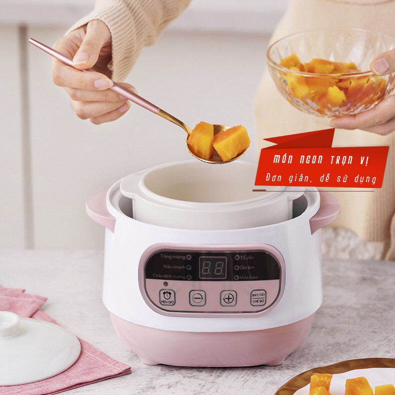 Nồi chưng yến, Nồi tiềm Bennix BN-100A Công nghệ Thái lan - Hàng Chính hãng