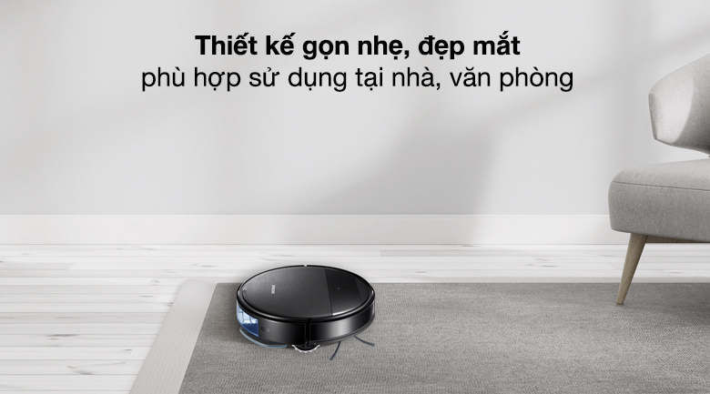 [HÀNG CHÍNH HÃNG] Robot hút bụi lau nhà Samsung VR05R5050WK/SV
