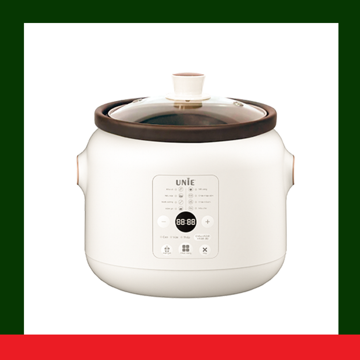[HÀNG CHÍNH HÃNG] Nồi kho hầm chuyên dụng UNIE USC208