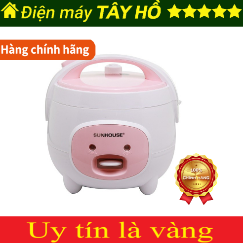 [HÀNG CHÍNH HÃNG] NỒI CƠM ĐIỆN 1.8L SUNHOUSE SHD8607W