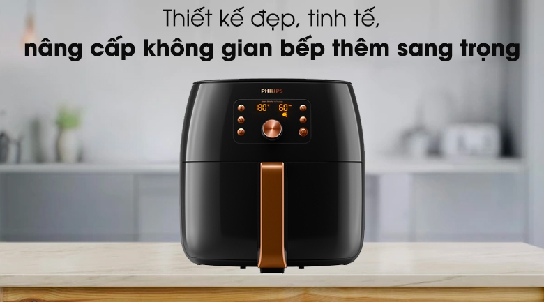 [CHÍNH HÃNG] Nồi chiên không dầu Philips HD9860
