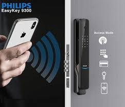 [Hàng chĩnh hãng] Khóa cửa vân tay Philips Alpha-V-5HWS