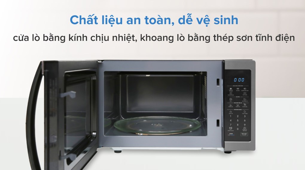 [HÀNG CHÍNH HÃNG] Lò vi sóng điện tử Sharp R-G728XVN-BST