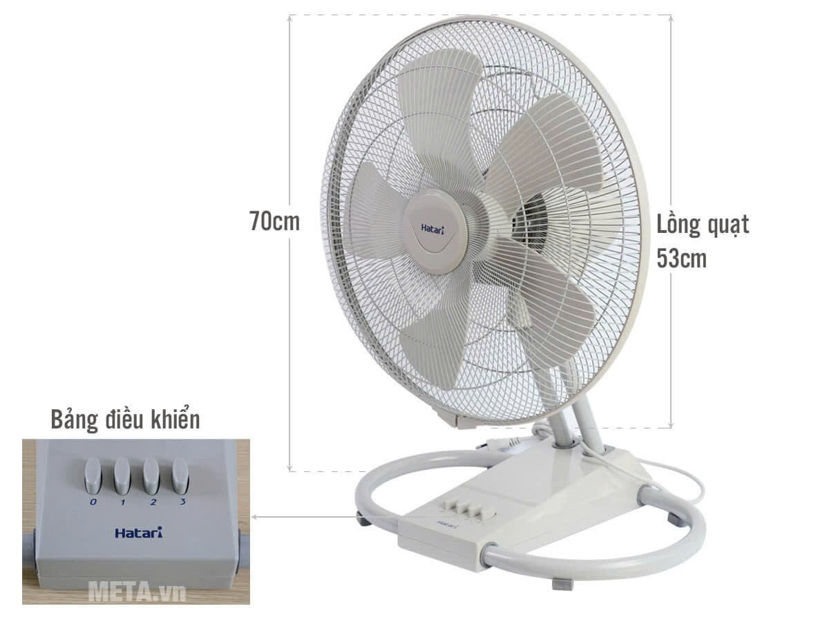 [HÀNG CHÍNH HÃNG] Quạt sàn công nghiệp Hatari IT18M2 = IT18M1 (Chính hãng)