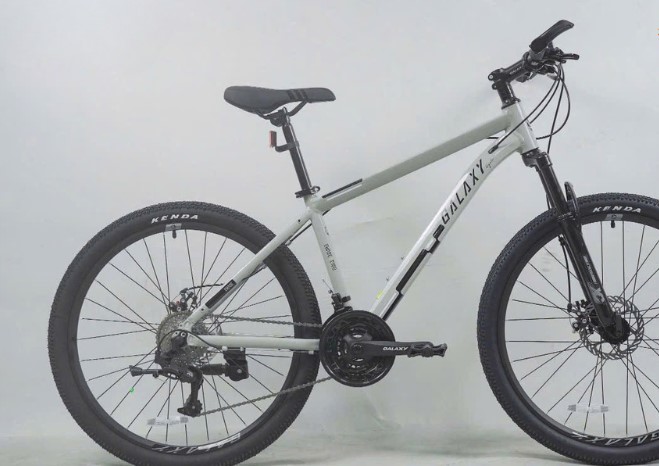 [HÀNG CHÍNH HÃNG] Xe đạp cao cấp Galaxy C100 xám size 26 2025