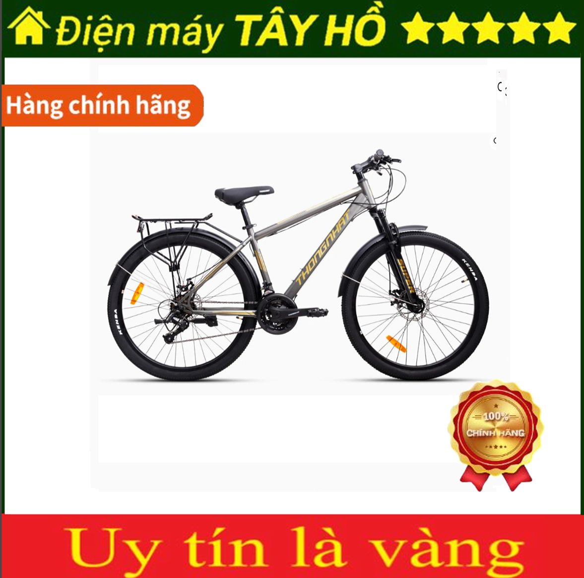 [HÀNG CHÍNH HÃNG] Xe đạp Thống Nhất Super 26 S