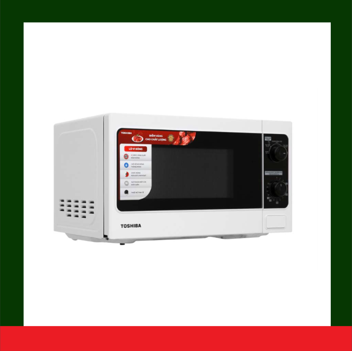 [HÀNG CHÍNH HÃNG] Lò vi sóng Toshiba ER-SM20(W1)VN