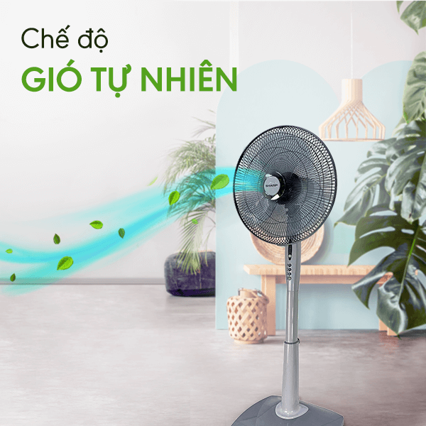[Hàng chính hãng] Quạt lửng Sharp PJ-L40RV xuất xứ Malaysia