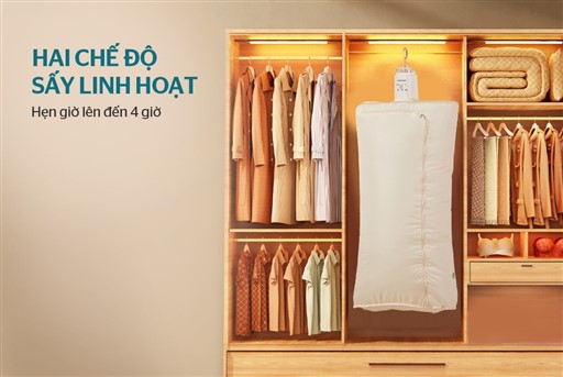 [HÀNG CHÍNH HÃNG] Tủ sấy quần áo mini Sunhouse SHD2704