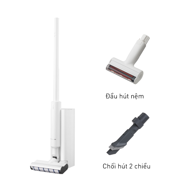 [CHÍNH HÃNG] Máy hút bụi Panasonic MC-KC1W546 - không dây, có trạm sạc đa năng