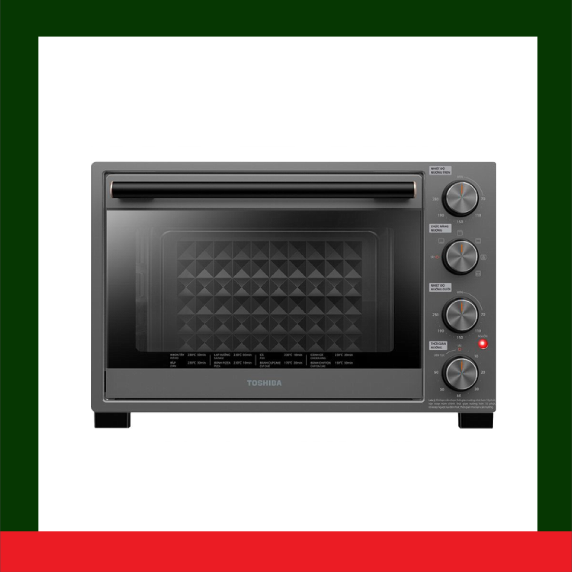 [HÀNG CHÍNH HÃNG] Lò nướng Toshiba TL-MC35Z (35 lít)