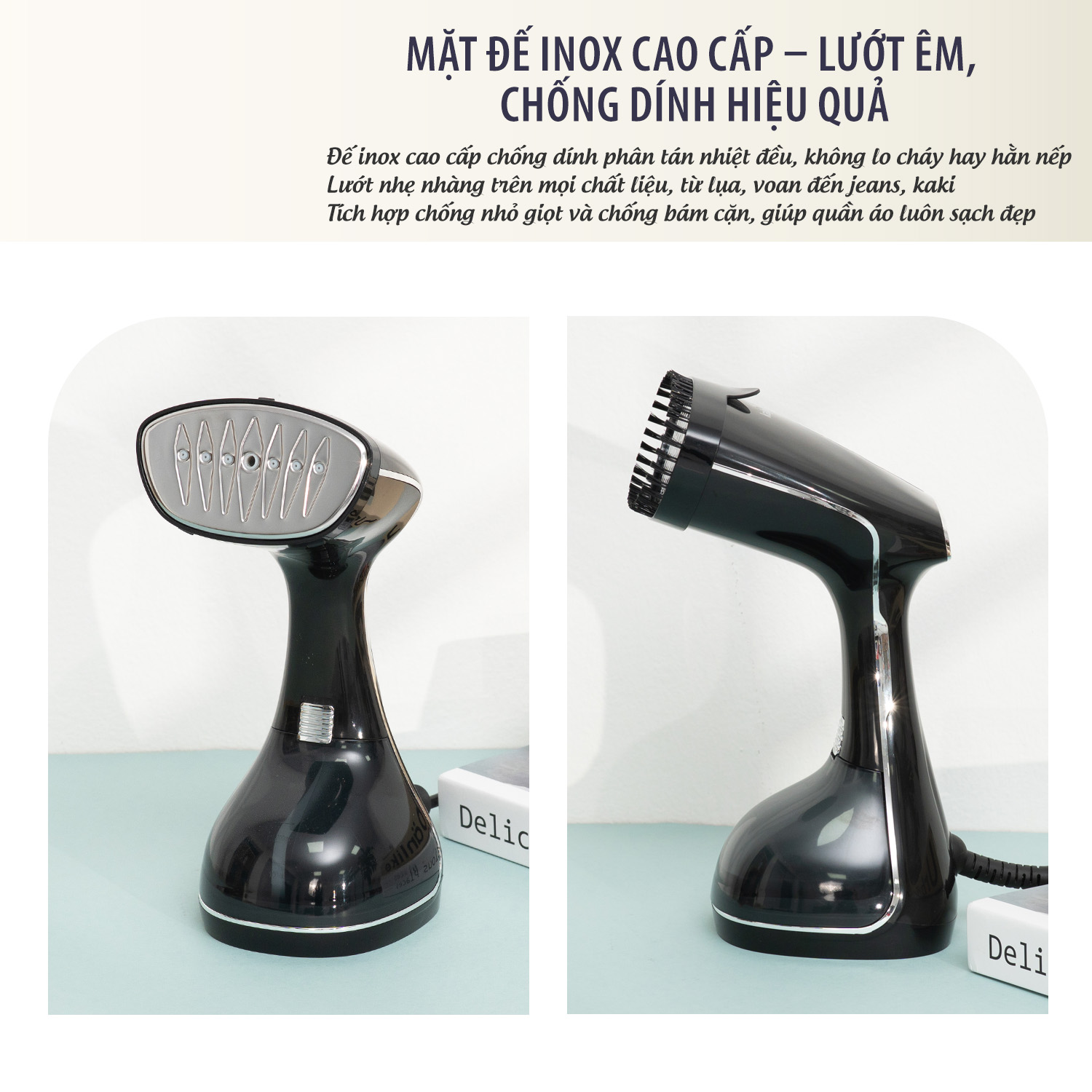 Bàn ủi hơi nước cầm tay Kalpen V3 1780W