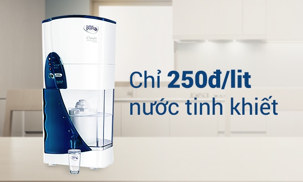 [HÀNG CHÍNH HÃNG] Máy lọc nước Unilever Pureit Classic RPBW5